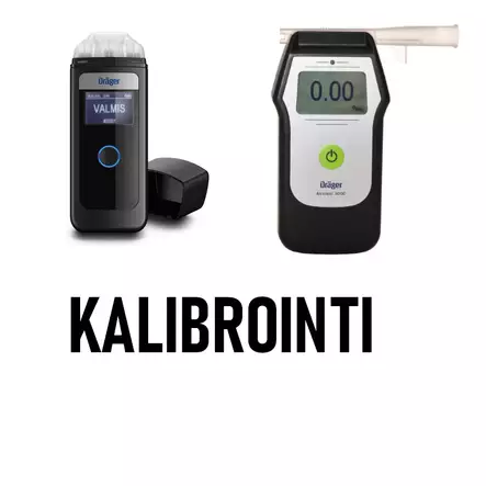 Dräger kalibrointi Pori - Alkometrit ja suukappaleet - DRGER-KALIBROINTI - 1