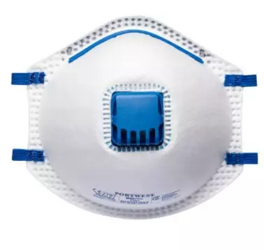 P201 - FFP2 Venttiilihengityssuoja 10 kpl / pakkaus - Hengityssuojaimet - P201WHR - 2