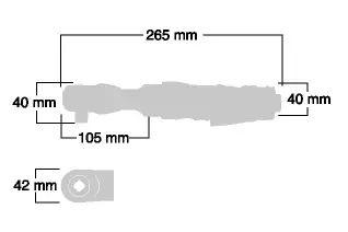 Räikkäväännin 1/2" SHINANO - Paineilmaräikät - 242-1345EX - 2